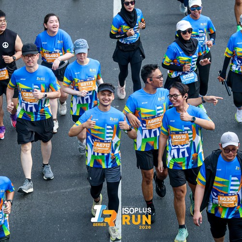Race photo from ISOPLUS RUN 2026 - JAKARTA