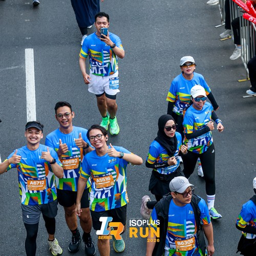 Race photo from ISOPLUS RUN 2026 - JAKARTA
