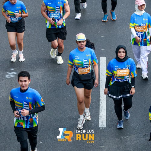 Race photo from ISOPLUS RUN 2026 - JAKARTA