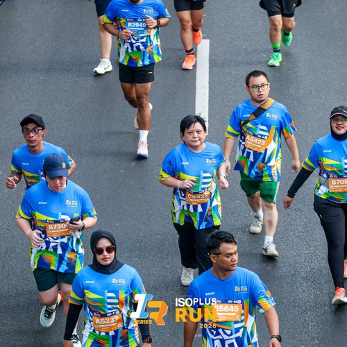 Race photo from ISOPLUS RUN 2026 - JAKARTA