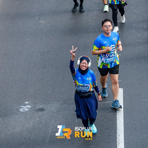 Race photo from ISOPLUS RUN 2026 - JAKARTA
