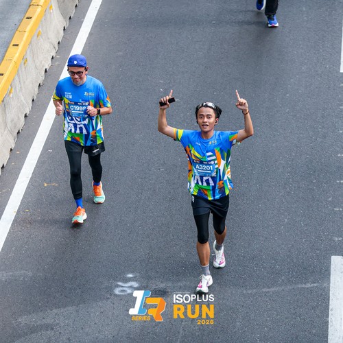 Race photo from ISOPLUS RUN 2026 - JAKARTA