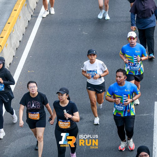 Race photo from ISOPLUS RUN 2026 - JAKARTA