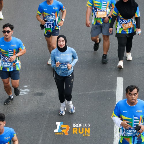 Race photo from ISOPLUS RUN 2026 - JAKARTA