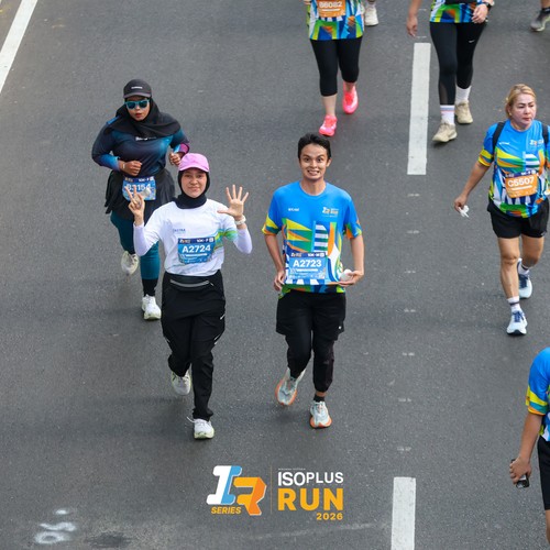 Race photo from ISOPLUS RUN 2026 - JAKARTA