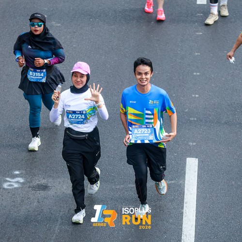 Race photo from ISOPLUS RUN 2026 - JAKARTA