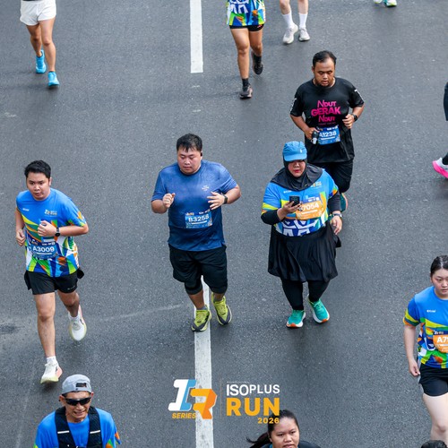 Race photo from ISOPLUS RUN 2026 - JAKARTA