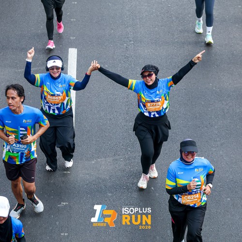 Race photo from ISOPLUS RUN 2026 - JAKARTA