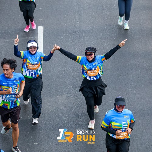 Race photo from ISOPLUS RUN 2026 - JAKARTA