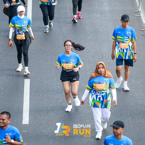 Race photo from ISOPLUS RUN 2026 - JAKARTA