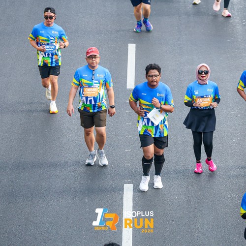 Race photo from ISOPLUS RUN 2026 - JAKARTA