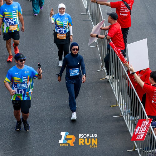 Race photo from ISOPLUS RUN 2026 - JAKARTA