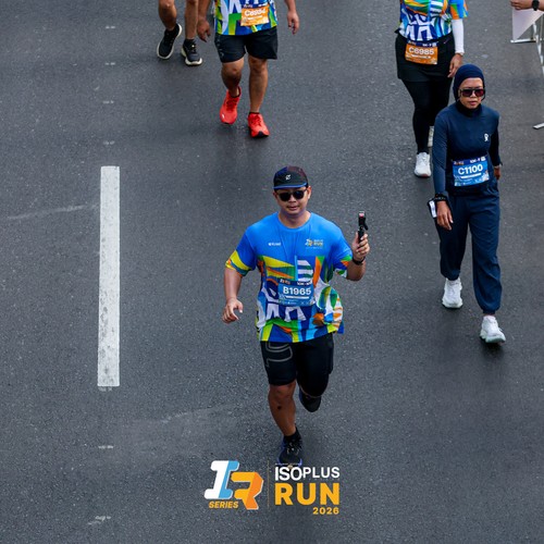 Race photo from ISOPLUS RUN 2026 - JAKARTA