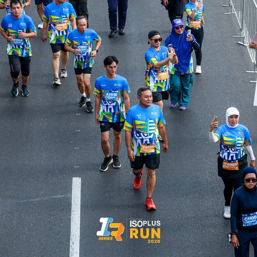 Race photo from ISOPLUS RUN 2026 - JAKARTA