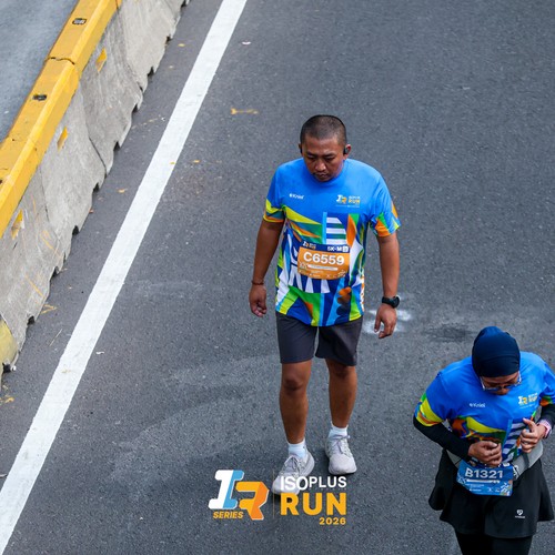 Race photo from ISOPLUS RUN 2026 - JAKARTA