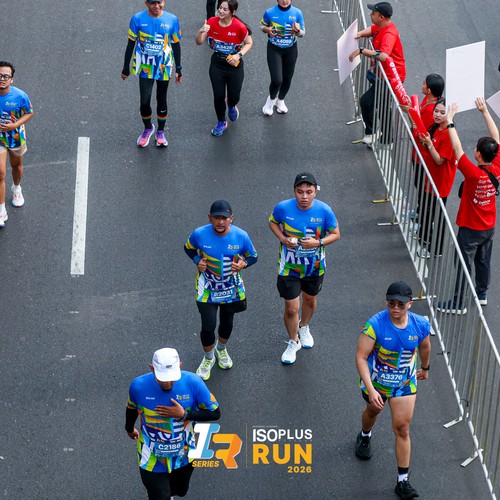 Race photo from ISOPLUS RUN 2026 - JAKARTA