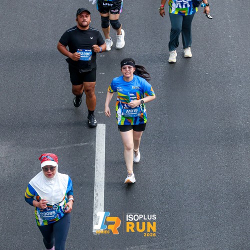 Race photo from ISOPLUS RUN 2026 - JAKARTA