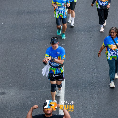 Race photo from ISOPLUS RUN 2026 - JAKARTA