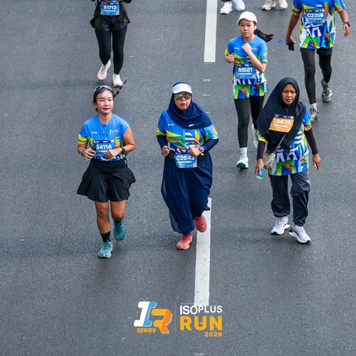 Race photo from ISOPLUS RUN 2026 - JAKARTA