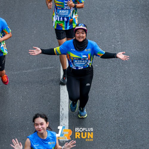 Race photo from ISOPLUS RUN 2026 - JAKARTA