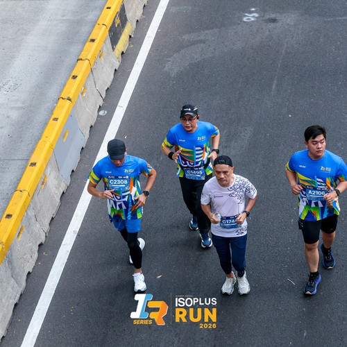 Race photo from ISOPLUS RUN 2026 - JAKARTA