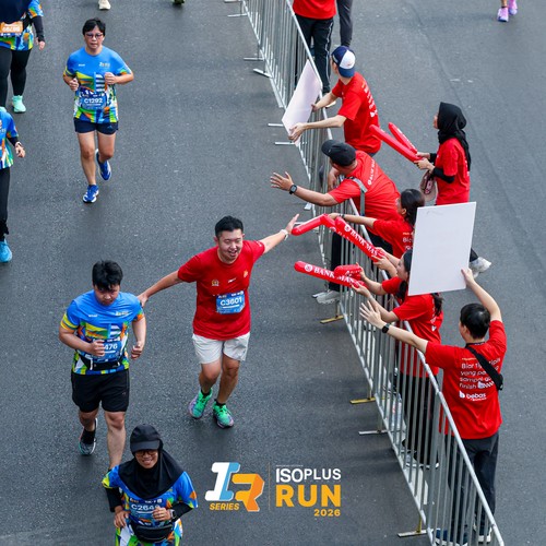 Race photo from ISOPLUS RUN 2026 - JAKARTA