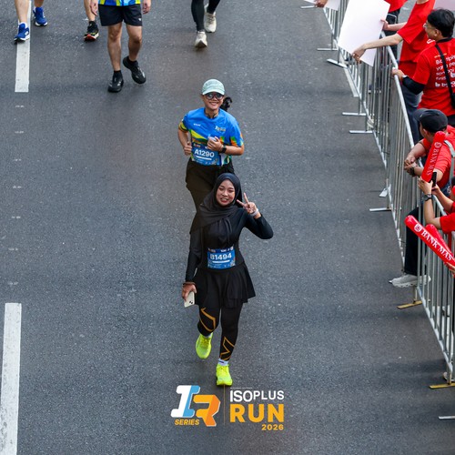 Race photo from ISOPLUS RUN 2026 - JAKARTA