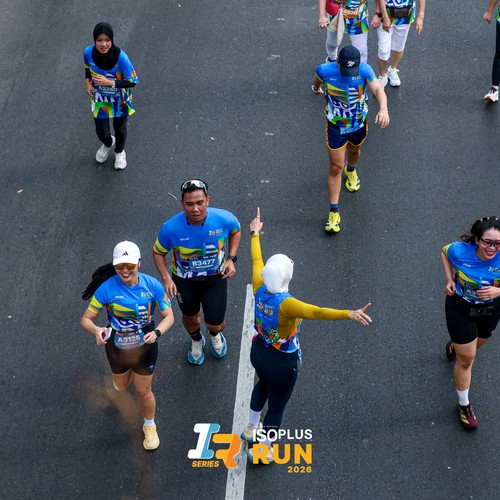 Race photo from ISOPLUS RUN 2026 - JAKARTA