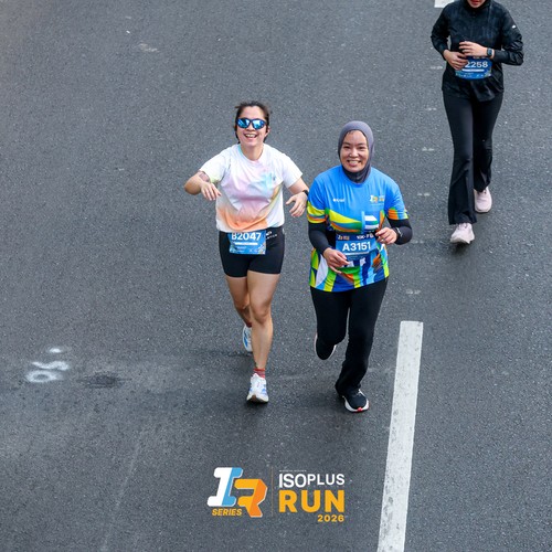 Race photo from ISOPLUS RUN 2026 - JAKARTA