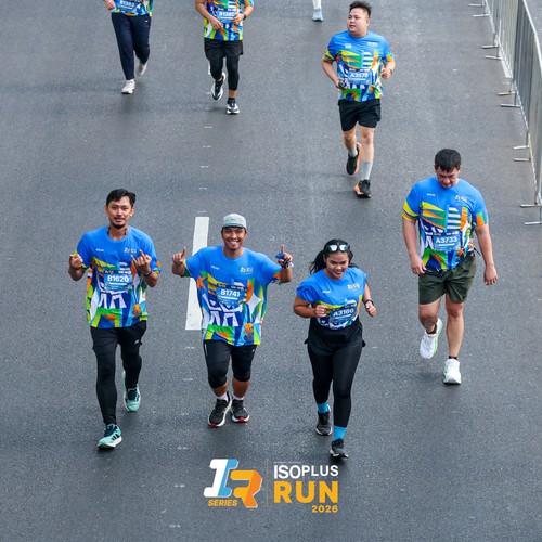 Race photo from ISOPLUS RUN 2026 - JAKARTA