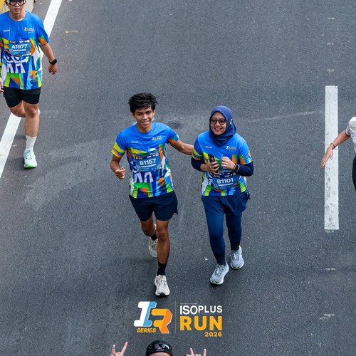 Race photo from ISOPLUS RUN 2026 - JAKARTA