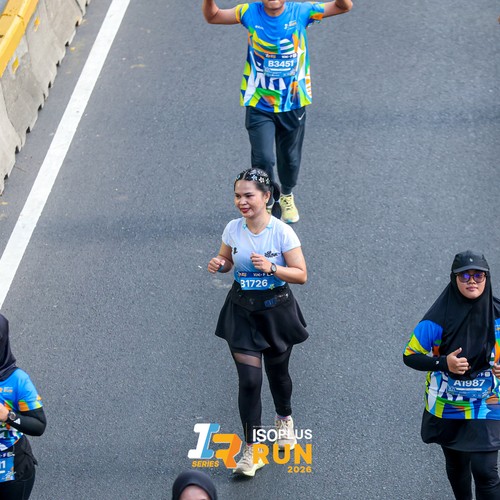 Race photo from ISOPLUS RUN 2026 - JAKARTA
