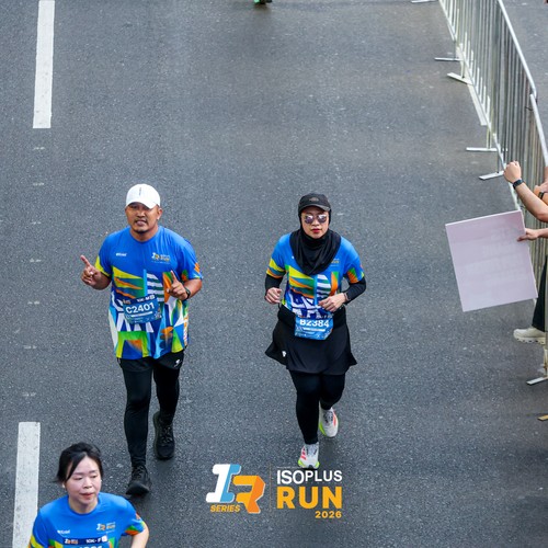 Race photo from ISOPLUS RUN 2026 - JAKARTA