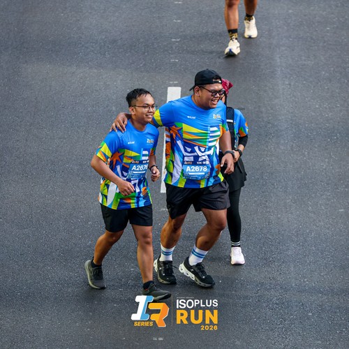 Race photo from ISOPLUS RUN 2026 - JAKARTA