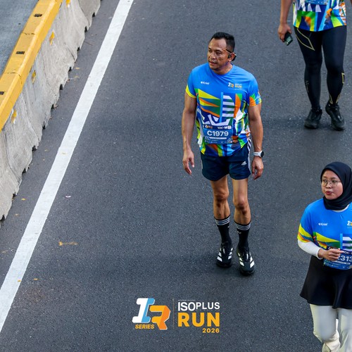 Race photo from ISOPLUS RUN 2026 - JAKARTA