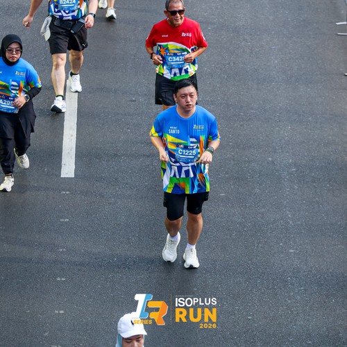 Race photo from ISOPLUS RUN 2026 - JAKARTA