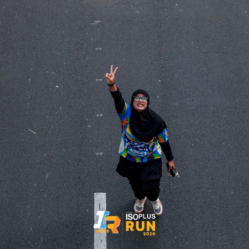 Race photo from ISOPLUS RUN 2026 - JAKARTA