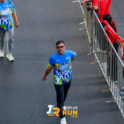 Race photo from ISOPLUS RUN 2026 - JAKARTA