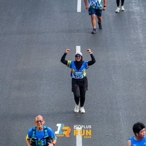Race photo from ISOPLUS RUN 2026 - JAKARTA