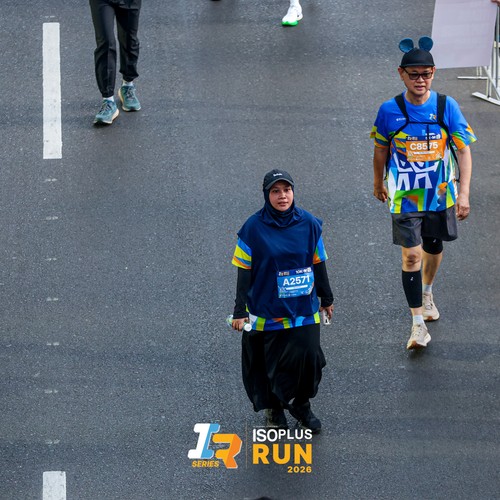 Race photo from ISOPLUS RUN 2026 - JAKARTA