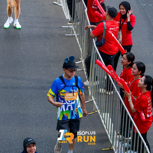 Race photo from ISOPLUS RUN 2026 - JAKARTA