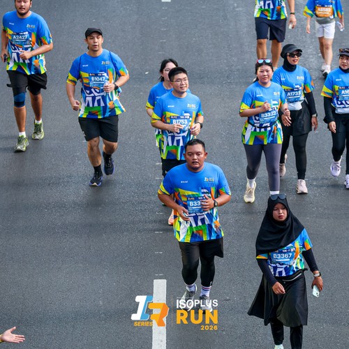 Race photo from ISOPLUS RUN 2026 - JAKARTA