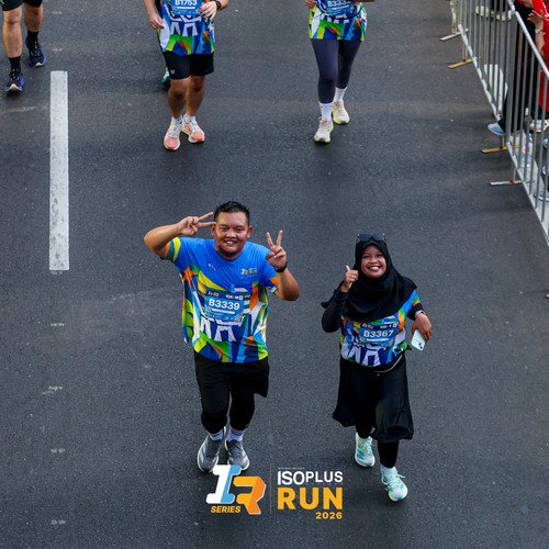 Race photo from ISOPLUS RUN 2026 - JAKARTA