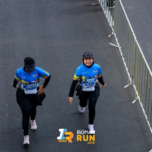 Race photo from ISOPLUS RUN 2026 - JAKARTA