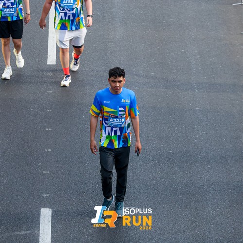 Race photo from ISOPLUS RUN 2026 - JAKARTA