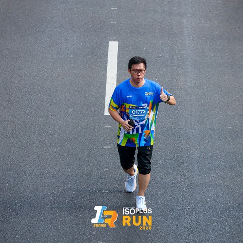 Race photo from ISOPLUS RUN 2026 - JAKARTA