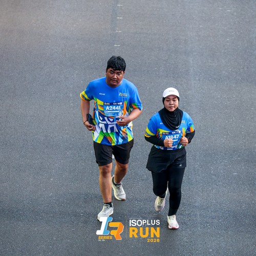 Race photo from ISOPLUS RUN 2026 - JAKARTA