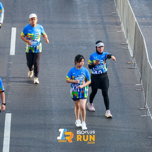 Race photo from ISOPLUS RUN 2026 - JAKARTA