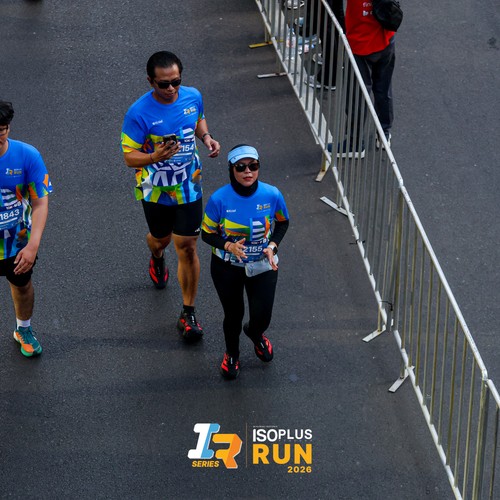 Race photo from ISOPLUS RUN 2026 - JAKARTA