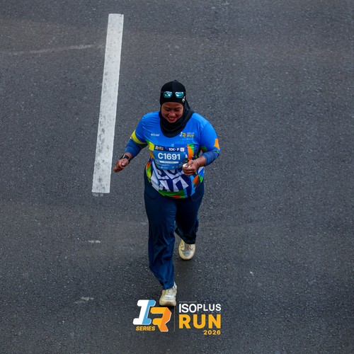 Race photo from ISOPLUS RUN 2026 - JAKARTA